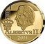 Belgium 12 1/2 Euro King Albert II 2011 Proof KM# 316 ALBERTVS II 2011 coin reverse