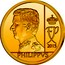 Belgium 12 1/2 Euro King Philip 2015 Proof KM# 355 2015 PHILIPPVS coin reverse