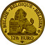 Belgium 12,5 Euro Elisabeth 2016 BELGIE BELGIQUE BELGIEN 12 1/2 EURO Q P coin reverse