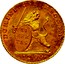 Belgium 14 Florins 1790 (b) KM# 51 Insurrection Coinage DOMINI EST REGNVM. LI BER TAS 1790. coin obverse