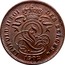 Belgium 2 Centimes 1902 KM# 35.2 Decimal Coinage LEOPOLD II ROI DES BELGES 1902 coin obverse