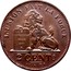 Belgium 2 Centimes 1902 KM# 35.2 Decimal Coinage L'UNION FAIT LA FORCE CONSTITUTION BELGE 1831 2 CENTS. BRAEMT.F coin reverse
