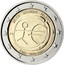 Belgium 2 Euro 10th Anniversary of the Economic Monetary Union 2009 KM# 282 BELGIE BELGIQUE BELGIEN EMU 1999 - 2009 coin obverse
