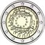 Belgium 2 Euro (30th Anniversary of the Flag of Europe) BELGIE BELGIQUE BELGIEN 1985-2015 coin obverse