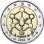 Belgium 2 Euro Reopening of the Brussels Atomium 2006 KM# 241 B LL 2006 coin obverse