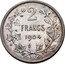 Belgium 2 Francs Leopold II 1904 KM# 58.2 2 FRANCS 1904 coin reverse