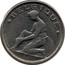 Belgium 2 Francs 1923 KM# 91.1 Decimal Coinage BELGIQUE BONNETAIN coin obverse