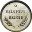 Belgium 2 Francs 1944 KM# 133a Decimal Coinage BELGIQUE BELGIE coin obverse