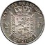 Belgium 2 Francs 50th Anniversary of Independence 1880 KM# 39 ROYAUME DE BELGIQUE 2F 1830 1880 coin reverse