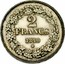 Belgium 2 Francs (Leopold I) KM# 9.2 2 FRANCS 1840 coin reverse