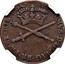UK 2 Pence 1695 KM# 137 Scotland GVLIELMVS D G MAG BR FR ET HIB REX coin obverse