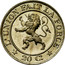 Belgium 20 Centimes 1860 LEOPOLD I. KM# 20 Decimal Coinage L'UNION FAIT LA FORCE 20 CS. coin reverse