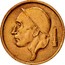 Belgium 20 Centimes 1954 KM# 147.2 Decimal Coinage RAU coin obverse