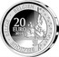 Belgium 20 Euro 25th Anniversary of the Fall of the Berlin Wall 2014 Proof KM# 342 BELGIQUE BELGIE BELGIEN Q P 20 EURO 2014 LL coin obverse