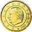 Belgium 20 Euro Cent Albert II - 2nd map - 1st type - 1st portrait 2007 Proof KM# 243 A II 2007 coin obverse