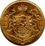 Belgium 20 Francs (Albert I) KM# 79 20 F. 1914 G. DEVREESE coin reverse