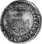 UK 20 Pence Charles I 1636 KM# 70 coin reverse