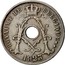 Belgium 25 Centimes Albert I Crowned Monogram 1923 KM# 68.1 ROYAUME DE BELGIQUE 1927 coin obverse