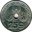 Belgium 25 Centimes 1938 KM# 115.2 Decimal Coinage BELGIE BELGIQUE 25C O.JESPERS coin obverse