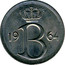 Belgium 25 Centimes 1964 KM# 154.2 Decimal Coinage 19 B 64 RAF MAILLEUX coin obverse
