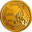 Belgium 25 Euro 500th Anniversary - Carolus V in Bruges 2015 Proof KM# 351 25 EURO 2015 BELGIE BELGIQUE BELGIEN Q P coin obverse