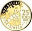 Belgium 25 Euro Olympic Games in Beijing 2008 Proof KM# 269 BELGIQUE BELGIE BELGIEN Q P 25 EURO 2008 LL coin obverse