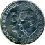 Belgium 250 Francs 40th Wedding Anniversary of King Albert II and Queen Paola 1999 KM# 209 BELGIQUE BELGIE BELGIEN coin obverse