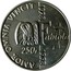 Belgium 250 Francs (70th Birthday of Queen Fabiola) KM# 208 AMOR OMNIA VINCIT 1928 FABIOLA 250F Q P 1998 coin reverse