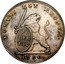 Belgium 3 Florins Leopold II 1790 (b) KM# 50 DOMINI EST REGNVM LIBERTAS 1790 coin obverse