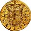 UK 1/2 Crown Charles I ND KM# 49 VNITA TVEMVR coin reverse