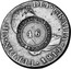 UK 4 Shillings 6 Pence Scotland Countermark ND KM# CC58 DEI GRATIA 1814 FERDIN VII 4/6 coin obverse