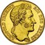 Belgium 40 Francs 1834 KM# B23.2 Decimal Coinage LEOPOLD PREMIER ROI DES BELGES BRAEMT F. coin obverse