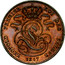 Belgium 5 Centimes Leopold I 1847 KM# 5.1 LEOPOLD PREMIER ROI DES BELGES 1847 coin obverse