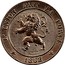 Belgium 5 Centimes Leopold I 1863 KM# 21 L'UNION FAIT LA FORCE BRAEMT 1863 coin obverse