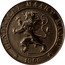 Belgium 5 Centimes 1900 KM# 41 Decimal Coinage EEDRACHT MAAKT MACHT 1894 coin obverse