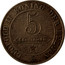 Belgium 5 Centimes Leopold II 1901 KM# 45 LEOPOLD II KONING DER BELGEN 5 CENTIEMEN coin reverse