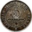 Belgium 5 Centimes 1901 KM# 44 Decimal Coinage LEOPOLD II ROI DES BELGES 5 CENTIMES coin reverse