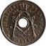 Belgium 5 Centimes Albert I 1914 KM# 67 KONINKRIJK BELGIË 1914 coin obverse