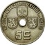 Belgium 5 Centimes 1938 KM# 110.2 Decimal Coinage BELGIQUE BELGIE 5C O.J. coin obverse