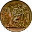 Belgium 5 Centimes (25th Anniversary of the Inauguration) X# M5 XXI JUILL. MDCCCLVI coin obverse