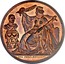 Belgium 5 Centimes 25th Anniversary of the Inauguration ND (1856) X# M4 XXI JUILL.MDCCCLVI coin obverse