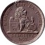 Belgium 5 Centimes Leopold I 1859  L`UNION FAIT LA FORCE BELGIQUE 1859 coin reverse