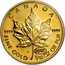 Canada 5 Dollars Maple Leaf. 20 Years ANS Privy 1999 CANADA 9999 9999 FINE GOLD 1/10 OZ OR PUR 20 YEARS ANS coin reverse