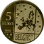Belgium 5 Euro 50th Anniversary of the Death of Georges Lemaitre 2016 BU 2016 5 EURO BELGIE BELGIQUE BELGIEN coin obverse