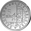 Belgium 5 Euro 75th Anniversary of Spirou Robbedoes 2013 Proof KM# 327 5 EURO 2013 BELGIQUE BELGIE BELGIEN QP LL coin obverse