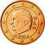 Belgium 5 Euro Cent (Albert II - 2nd type - 1st portrait) KM# 297 A II BE 2009 coin obverse