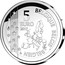 Belgium 5 Euro Gaston Lagaffe 2017 Proof 5 EURO 2017 BELGIQUE BELGIE BELGIEN LL coin obverse