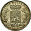 Belgium 5 Francs Large Head 1868 KM# 25 L'UNION FAIT LA FORCE 5 F 1868 coin reverse