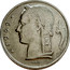 Belgium 5 Francs 1949 KM# 134.1 Decimal Coinage 1949 RAU coin obverse