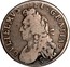 UK 5 Shillings 1702 KM# 147 Scotland GVLIELMVS DEI GRATIA coin obverse